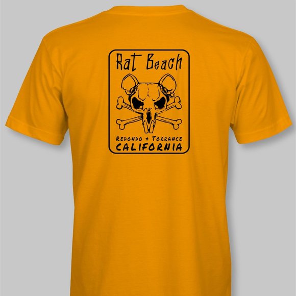 Rat Beach T-Shirt redondo torrance surf surfing california surfboard hermosa - Picture 9 of 11